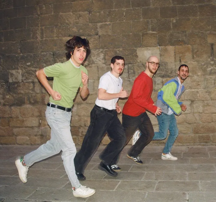 Els membres de Dan Peralbo i el Comboi posant en grup