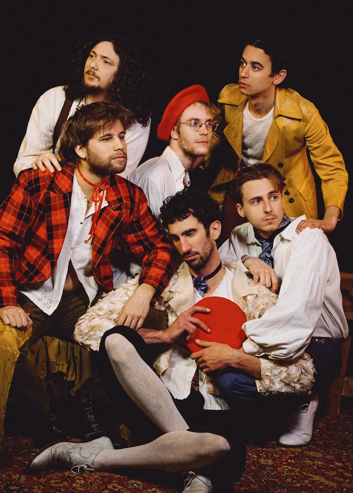 Els membres de La Ludwig Band posant en grup